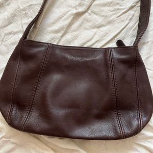 SOLD! VINTAGE COACH Brown Leather Bag